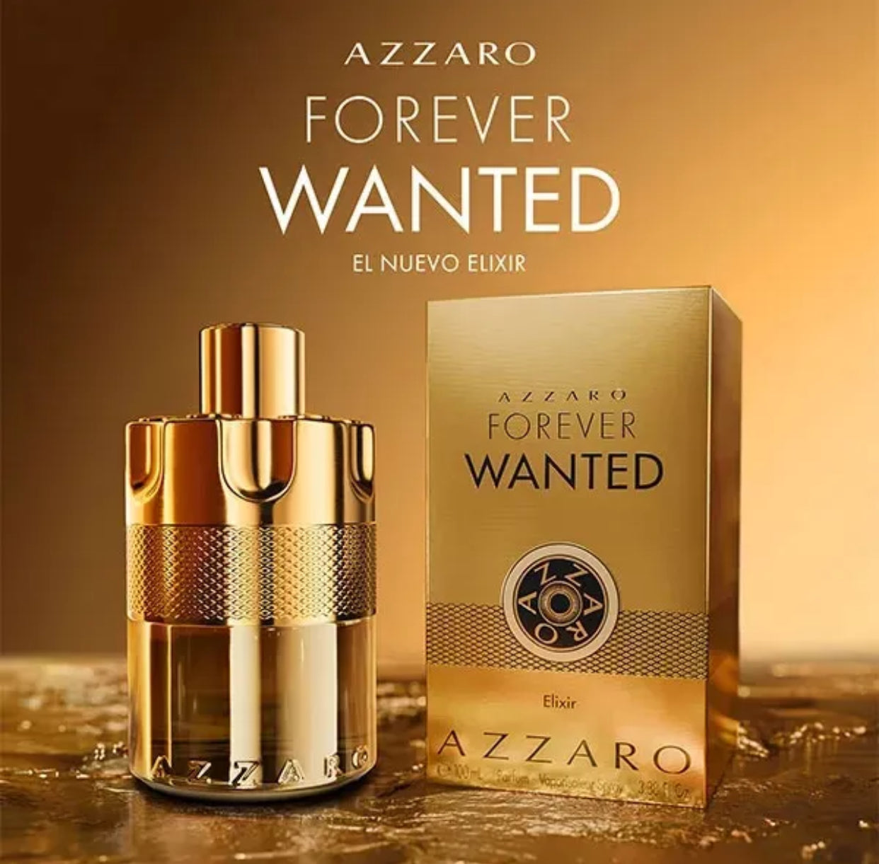 Azzaro Forever Wanted Elixir Spray 3.4 oz Brand New