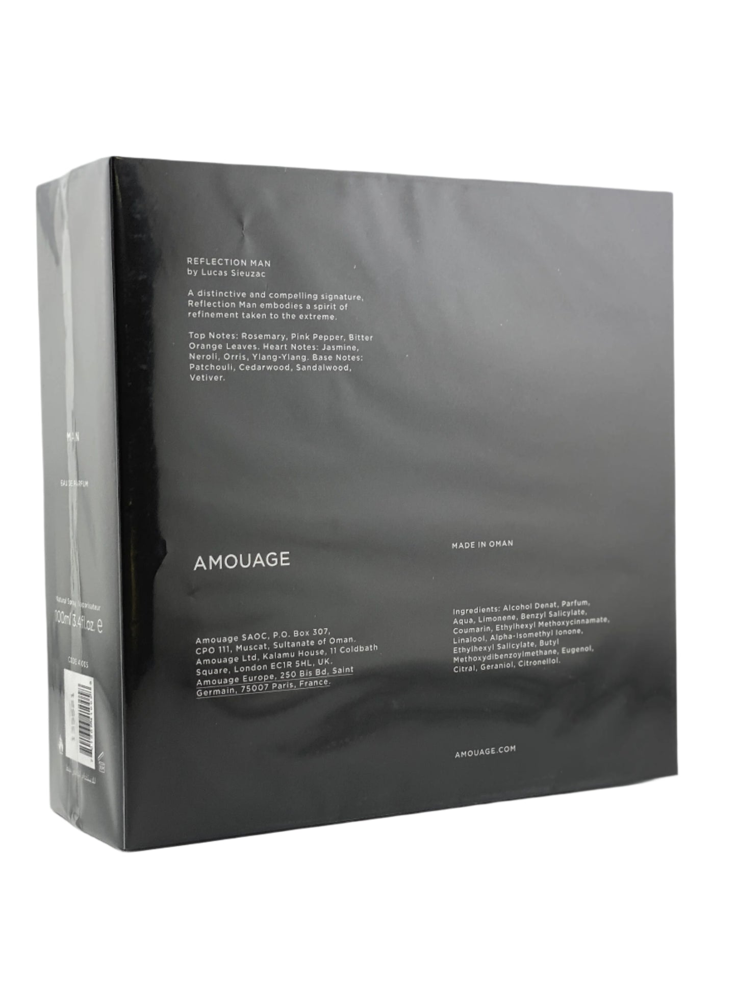 Amouage Reflection For Men Eau De Parfum Spray 3.4 Oz By Amouage