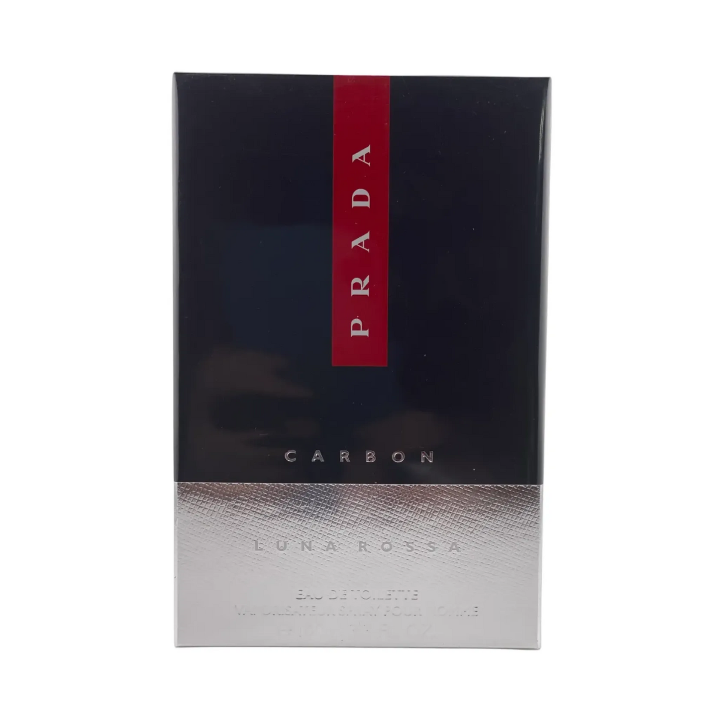 PRADA Luna Rossa Carbon Eau De Toilette Spray 3.4 Oz for Men Sealed