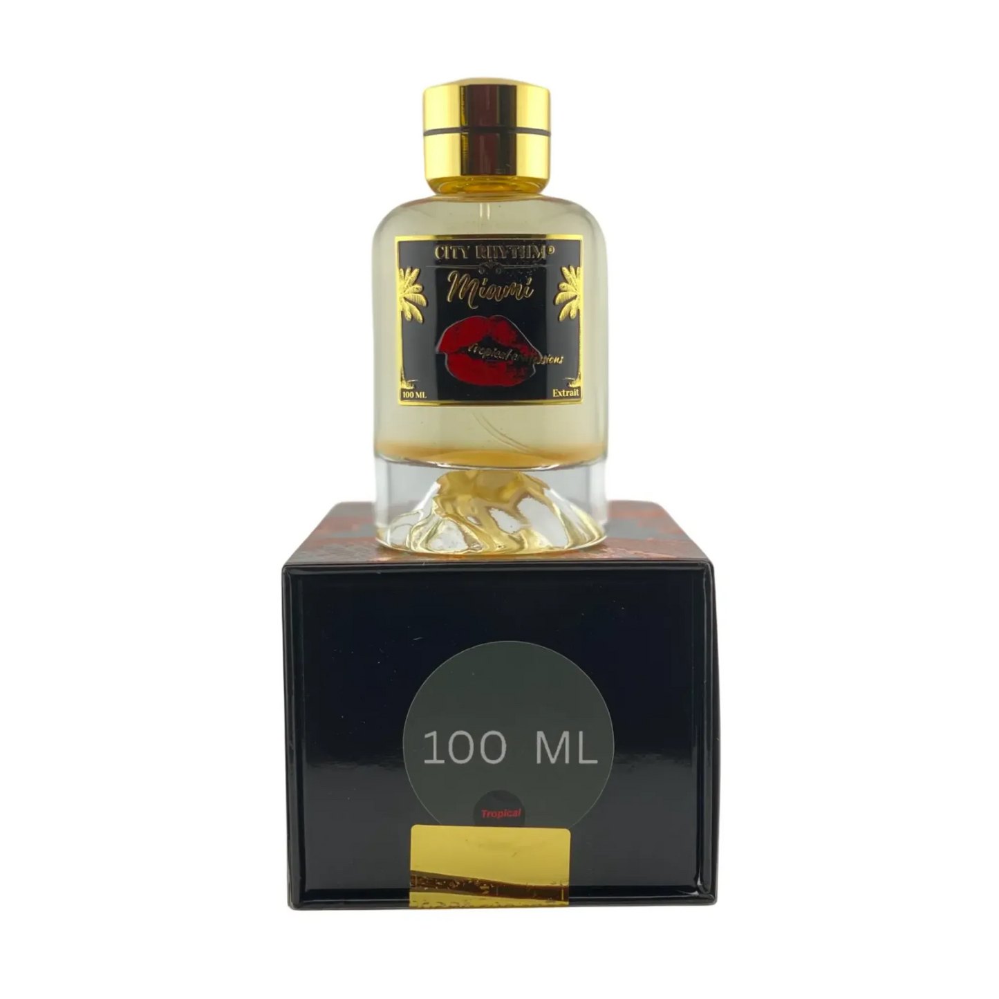 City Rhythm Miami Tropical Confessions 3.4 oz 100 ml Extrait de Parfum Spray New