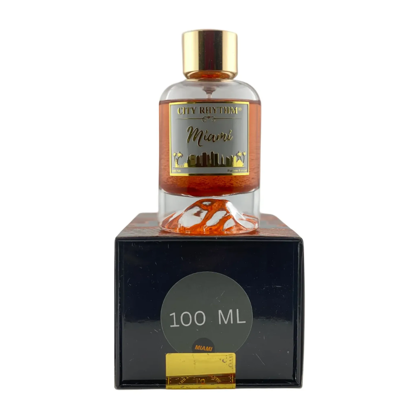 City Rhythm Miami 3.4 oz 100 ml Extrait de Parfum Spray New Sealed