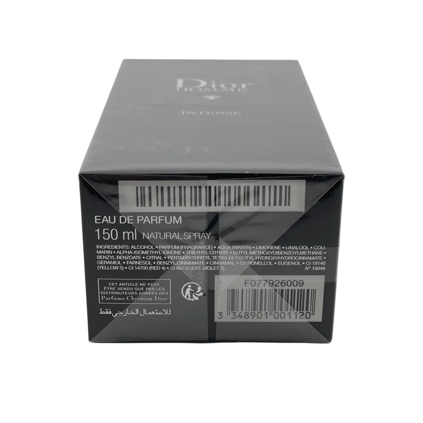 Dior Homme Intense Eau de Parfum 5.0 oz 150ml Spray