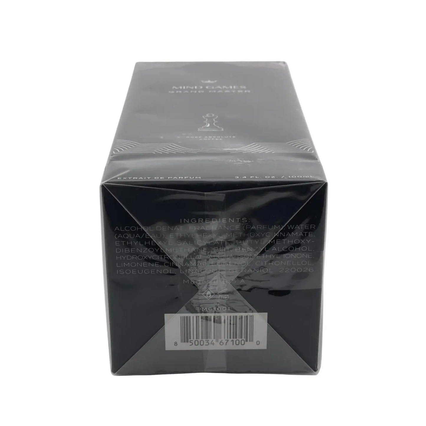 Mind Games Grand Master 3.4 oz 100 ml Extrait de Parfum New Sealed