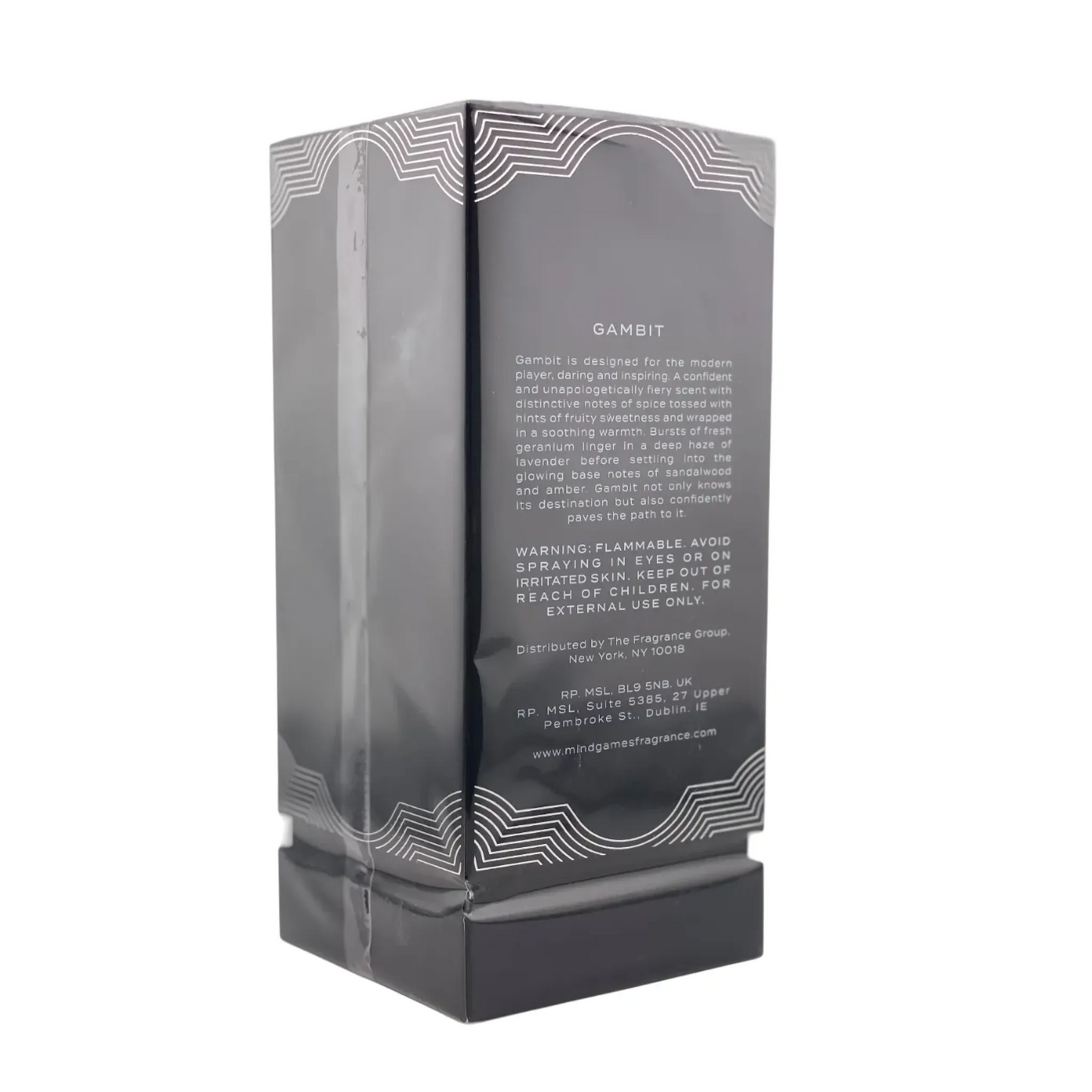 Mind Games Gambit 3.4 oz 100 ml Extrait de Parfum New Sealed