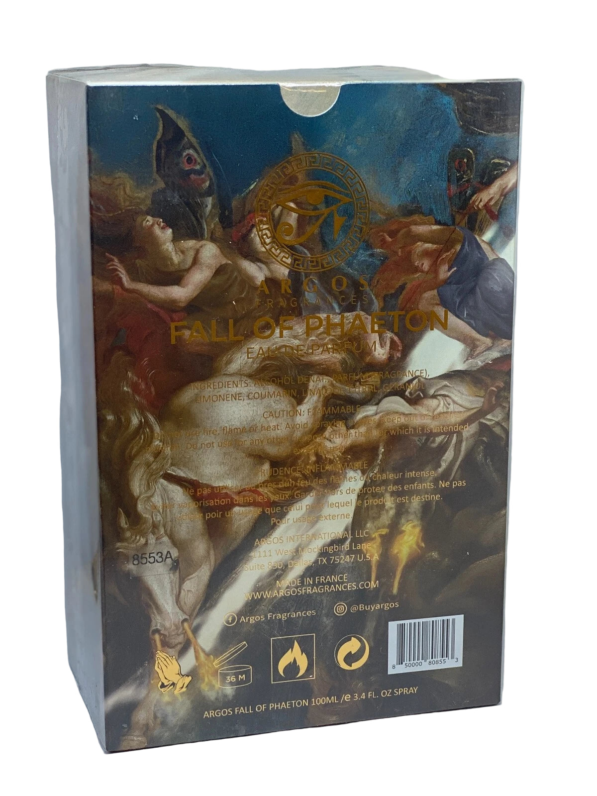 Argos Fall of Phaeton 3.4 oz 100 ml Eau de Parfum New
