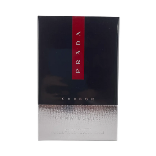 PRADA Luna Rossa Carbon Eau De Toilette Spray 3.4 Oz for Men Sealed