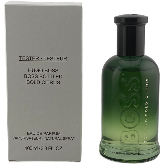 Hugo Boss Bottled Bold Citrus Eau De Parfum Spray 3.4 oz Brand New Tester