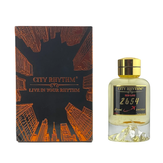 City Rhythm 2654 3.4 oz 100 ml Extrait de Parfum Spray New Sealed