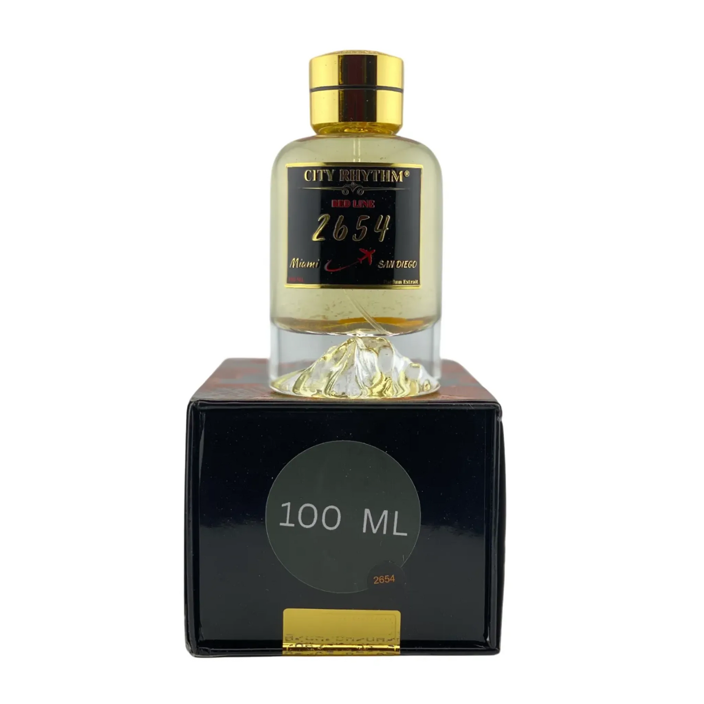City Rhythm 2654 3.4 oz 100 ml Extrait de Parfum Spray New Sealed