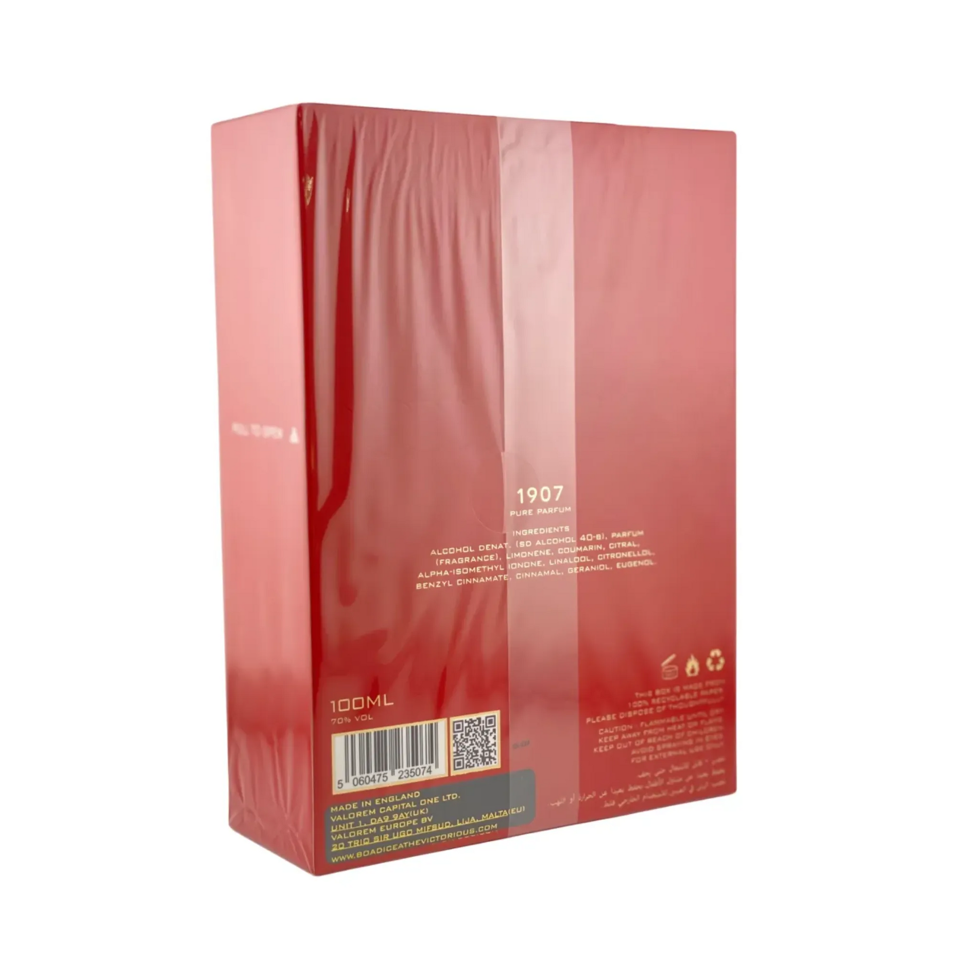 Boadicea The Victorious 1907 Eau de Parfum 3.4 oz 100 ml Brand New In Sealed Box