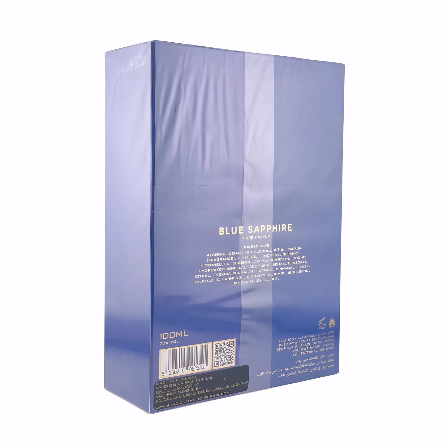 Boadicea The Victorious Blue Sapphire For Unisex Eau De Parfum 3.4 oz