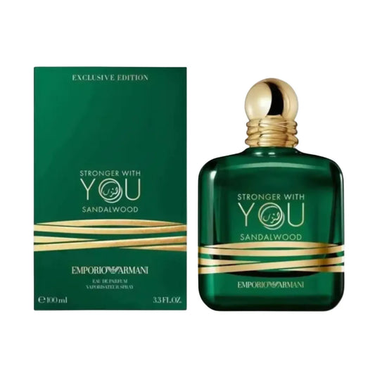 Armani  Unisex Stronger With You Sandalwood EDP Spray 3.4 oz