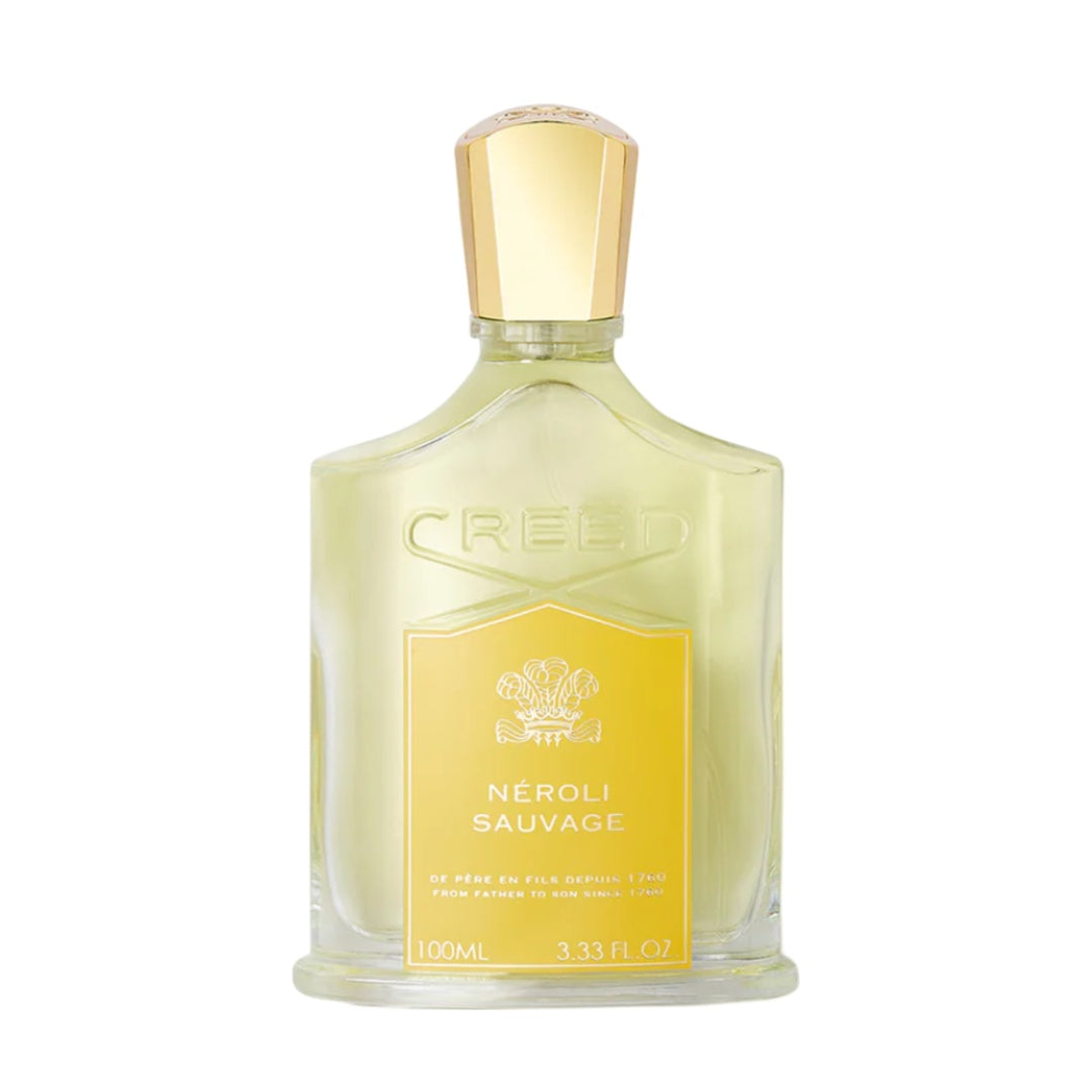Creed Neroli Sauvage perfume bottle on a white background